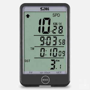 Sunding SD-576A Wired manual Bicycle Computer – Multi-Function Cyclometer for Performance Riders