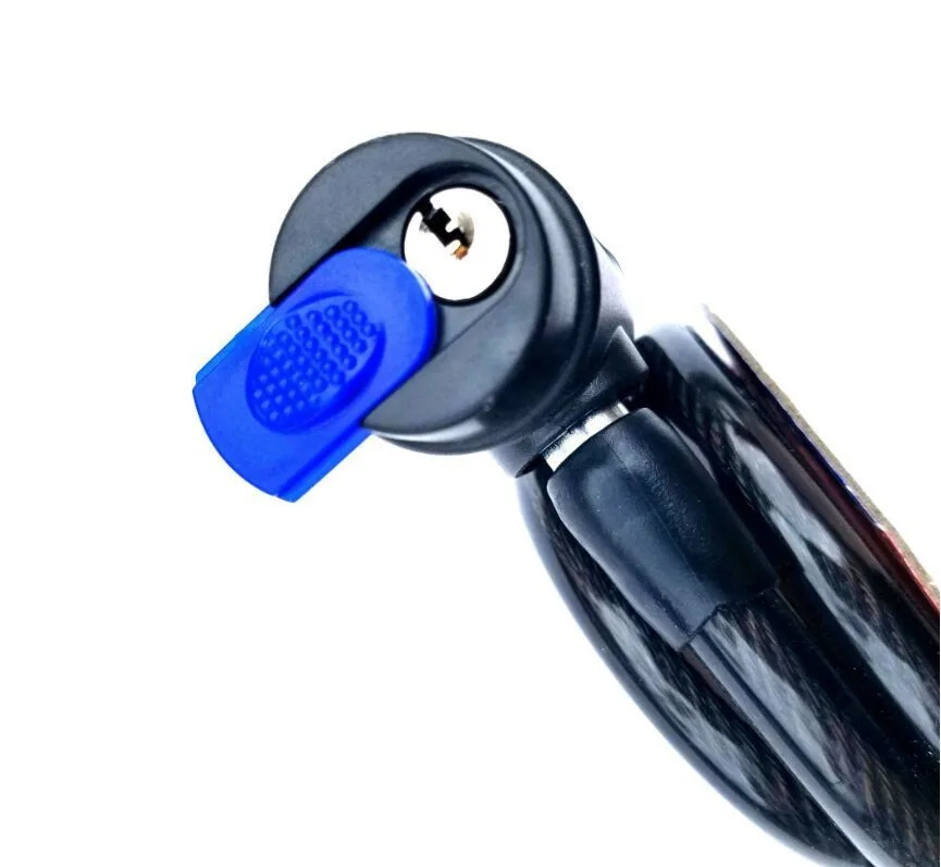 Heavy-Duty Steel Cable Chain Lock With Keys — Flexible Security for Your Bike - Image 4